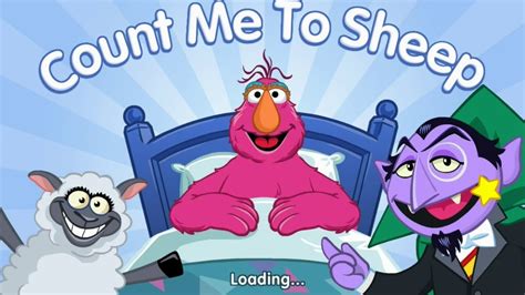 Sesame Street Count Me To Sheep With Count Dracula And Telly Kids Games