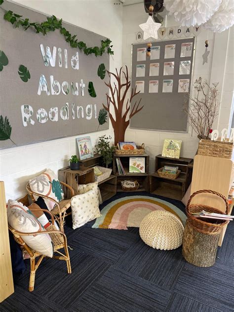 A Cozy Reading Area Ready For My Prep Class To Start This Week Elementary Classroom Themes