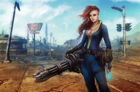 Fallout Pinup Wallpaper Posted By Michelle Thompson Daftsex Hd