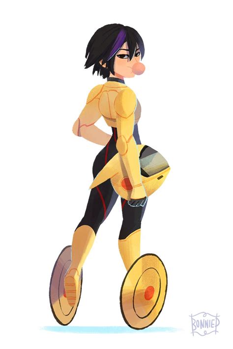 Final Piece For My Fanart February Featuring Gogo Tomago From Big Hero