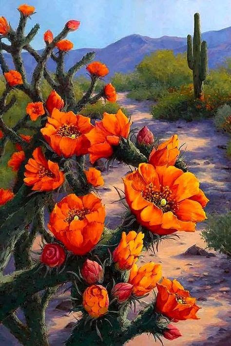 15 Best Cacti Images In 2020 Cactus Paintings Desert Art Southwest Art