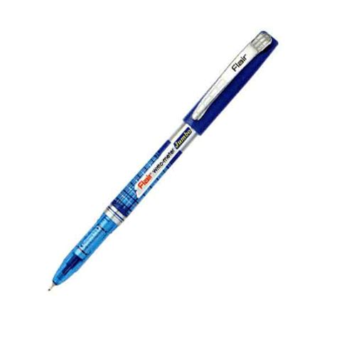 Buy Flair Writo Meter Jumbo Blue Ink Gel Pen Online At Best Prices In