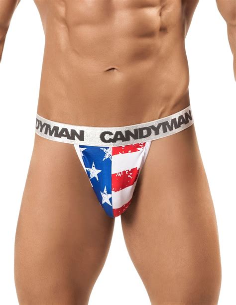 Candyman Underwear Mens Patriotic Thong Shop