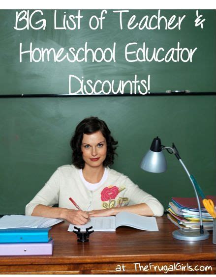 Teacher Discounts And Home School Educator Discounts Save Big At Your
