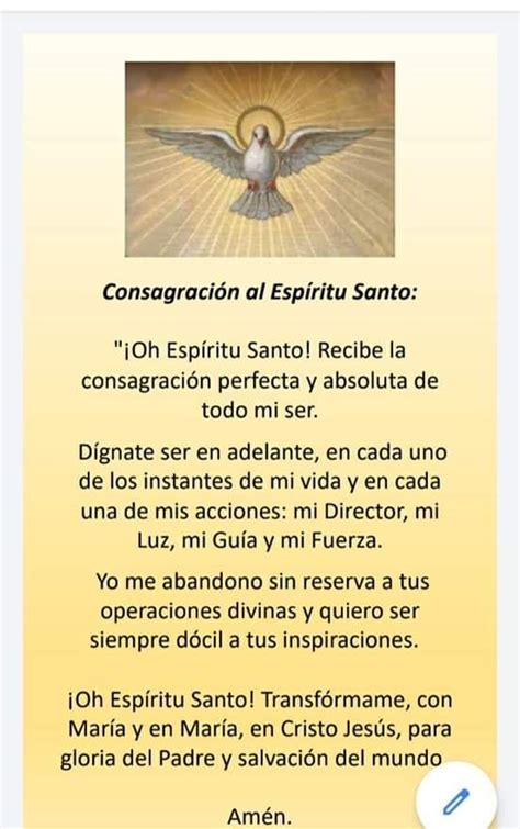 Oracion Al Espiritu Santo 641