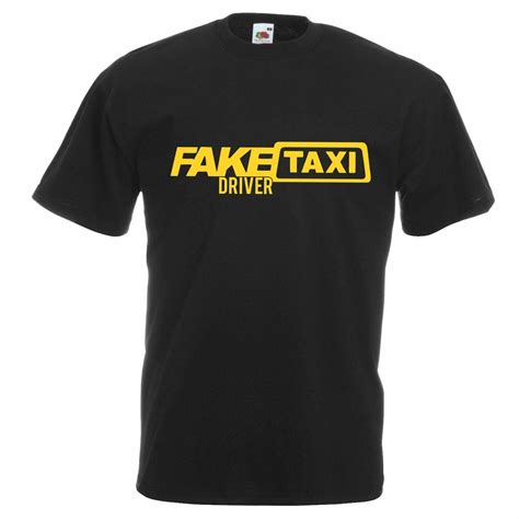 unisex black funny fake taxi driver stag party gents joke t shirt ebay