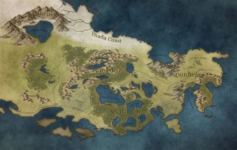 One Of The Regions Of My Dnd Campaign Made In Wonderdraft Rmapmaking