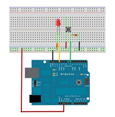 Starter Control A Push Button In Arduino Core Com