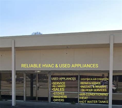 Reliable Hvac Used Appliances Updated April E Brooks Rd