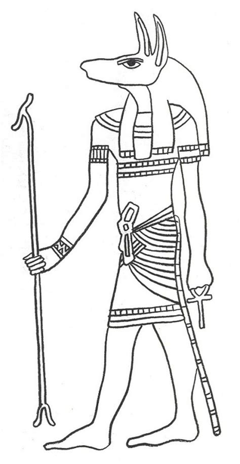 Ancient Egyptian Coloring Sheets Ancient Egypt Gods