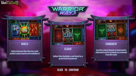 warrior ways slot demo