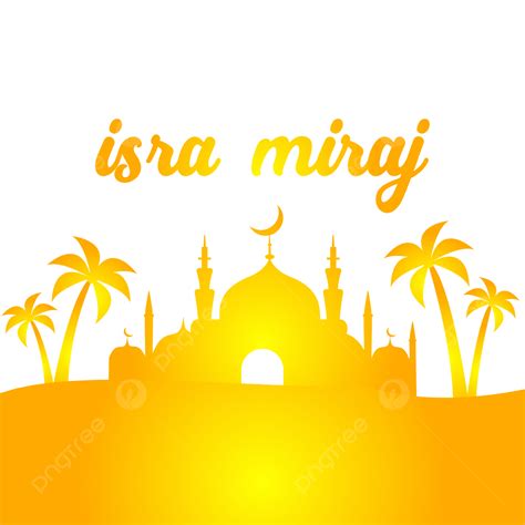 Islamic Isra Miraj Vector Art PNG Vector Islamic Event Isra Miraj