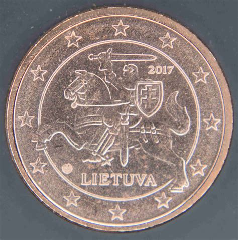 Lituanie Monnaies Euro Unc 2017 Valeur Tirage Et Images Sur Pieces