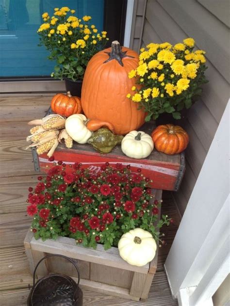 Fall Front Porch By Lynda Fall Front Porch Fall Outdoor Decor