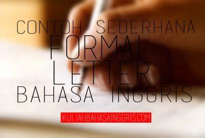 Simak pembahasan kali ini untuk mengetahui pengertian dan contoh quotation baik dalam bahasa indonesia atau bahasa inggris. Carilah Satu Contoh Formal Letter : Contoh Application ...