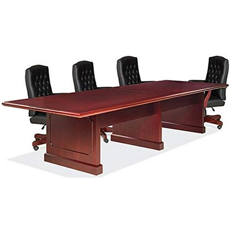 6ft 12ft Traditional Conference Room Table And Chairs Set Boardroom