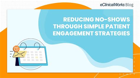 Reducing No Shows Through Simple Patient Engagement Strategies