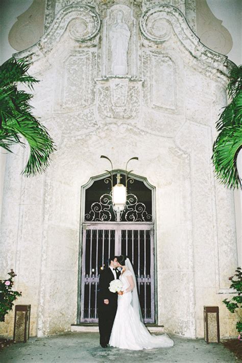 Elegant Miami Wedding Westin Colonnade Church Of The Little Flower