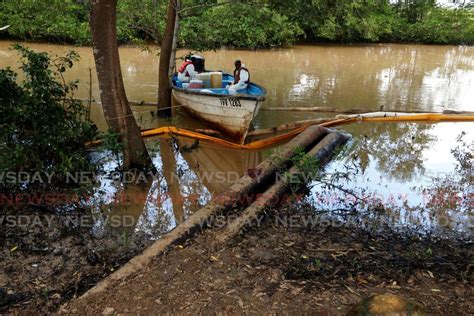 Oil Spill Cleanup Continues In Woodland Trinidad And Tobago Newsday