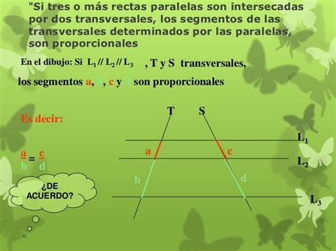 Presentacion De Teorema De Tales 2