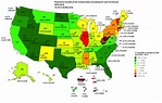 Population Map Of The United States - World Map
