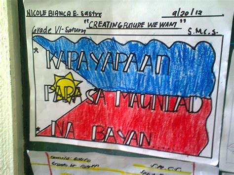 Halimbawa ng poster slogan tungkol sa globalisasyon at likas kayang kaunlaran. Poster Slogan Tungkol Sa Globalisasyon Tagalog : SLOGAN ...