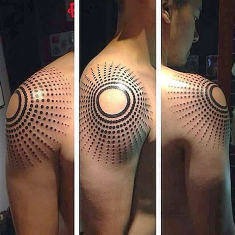 90 Circle Tattoo Designs For Men Circular Ink Ideas