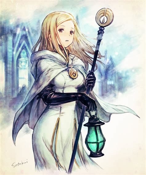 Ophilia Clement Octopath Traveler And More Drawn By Satou Kivi