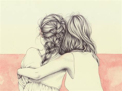 Pin By Toonica Lunar On Couple Best Friend Drawings Drawings Of Friends Friends Sketch