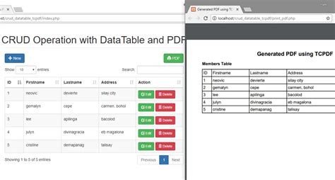 Datatable Crud Using Php Mysql Jquery For Codeclerks