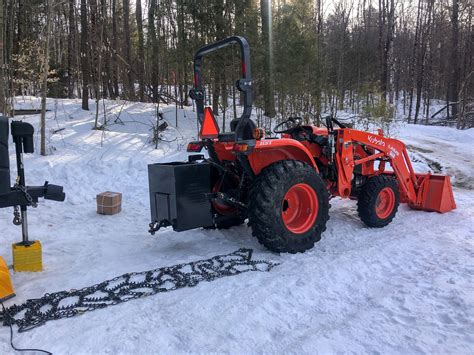 Kubota Tractor Snow Tire Chains Adventurous Way