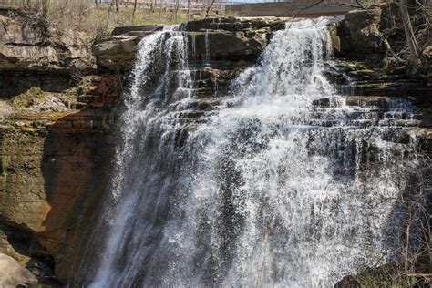Brandywine Falls And Ledges At Cuyahoga Valley National Park Columbus
