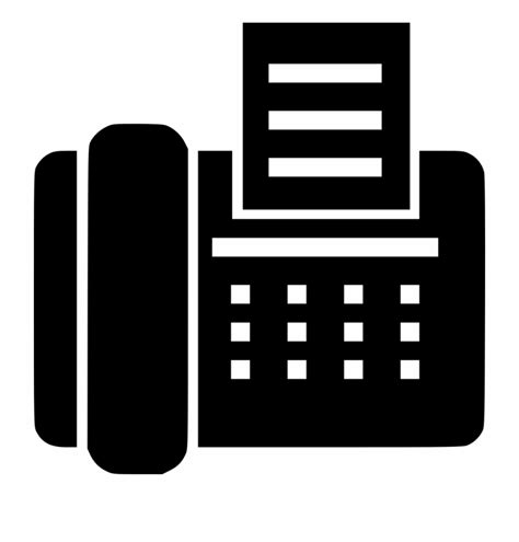 Fax Icon Vector Free Download At Collection Of Fax