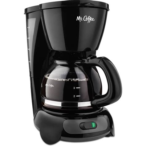 Mr Coffee Simple Brew 4 Cup Switch Black Coffee Maker