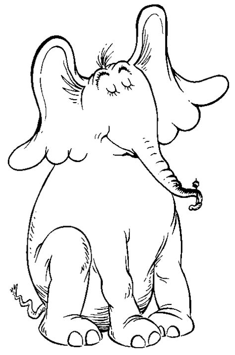 Drawing Dr Seuss Horton Clip Art Library
