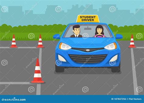 Driving Instructor Stock Illustrations 1298 Driving Instructor Stock