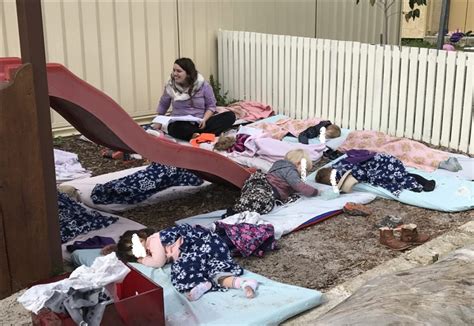 The Childcare Centre In Australia Where Kids Nap Outside Mouths Of Mums
