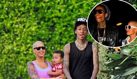 amber rose and wiz khalifa spend easter together—are they back on