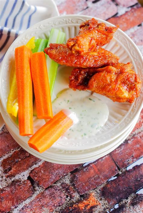 Cilantro Ranch Dipping Sauce For Wings And Veggies Home And Plate