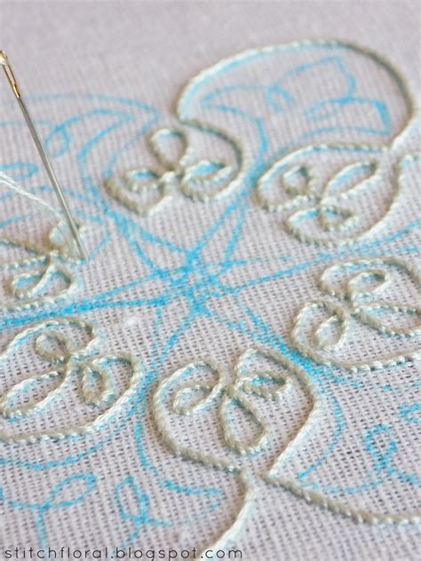 10 Basic Stitches For Hand Embroidery Stitch Floral