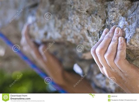 Climber S Hands Stock Photo Image Of Rock Passion Gripping 2820542