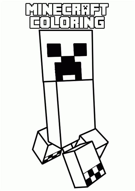 Minecraft is a sandbox video game that was developed by swede markus persson, then by the mojang development studio. Printable Minecraft Coloring Pages - Coloring Home