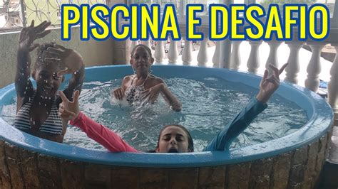 Desafio Da Piscina Challenge Pool 💖💖 💖 Swimmign Pool Challenge Hd