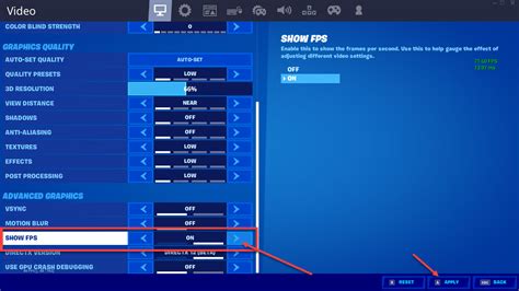 How To Show Fps And Ping In Fortnite