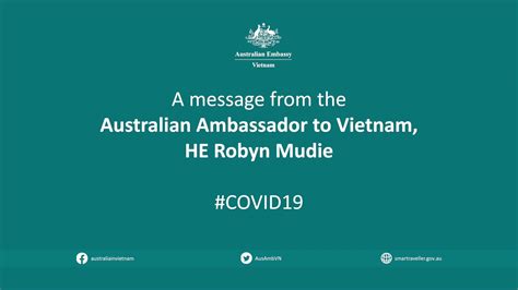 Check Out The Latest Message From The Australian Ambassador To