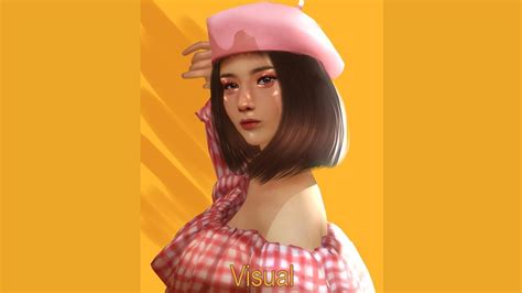 얼짱 Korean Visual Ulzzang The Sims 4 Cas Speededit Youtube