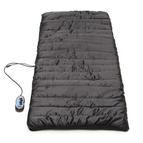 body massage mattress heated massager with remote control cushion foldable full body cushion
