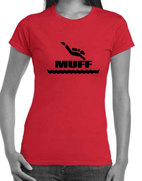 Muff Diver Funny T Shirts Mens Womens Scuba Lesbian Singlets New Top Size Tee Ebay