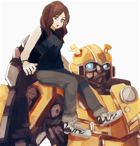 Bumblebee And Charlie Watson Transformers And More Drawn By Ziopo