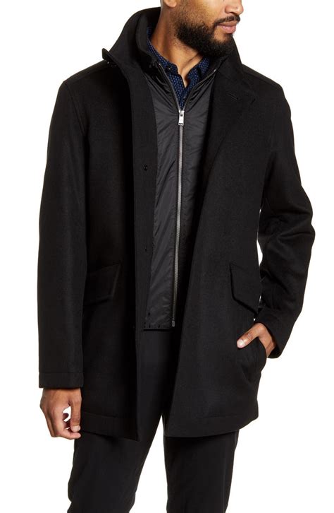 Boss Coxtan Wool And Cashmere Coat Nordstrom